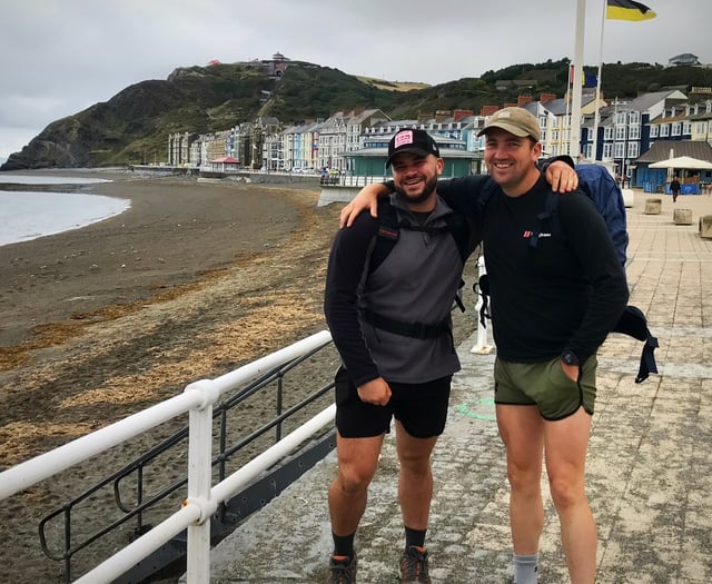 Epic trek raises £2,100 for mental health charity