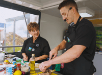 Ex-rugby star joins farmers to promote Welsh lamb