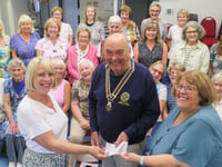Rotary supports local choir with £500 donation