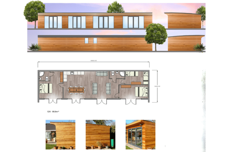 The cabin design