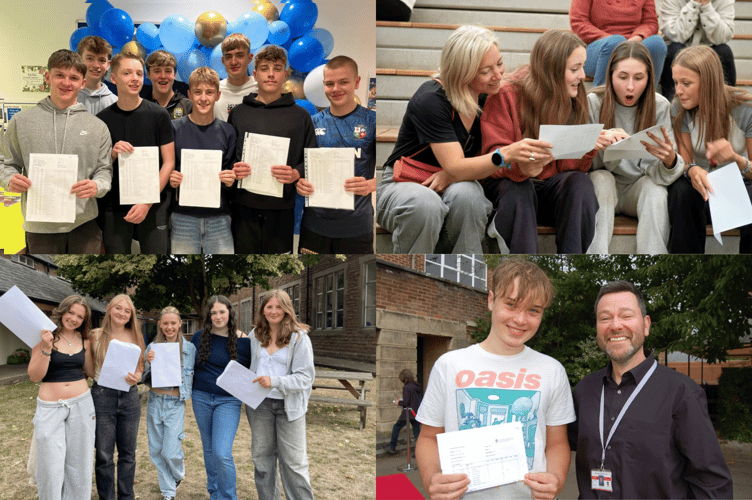 Students from across the area have today been receiving their GCSE results