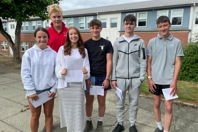 Ysgol Calon Cymru campuses celebrate positive GCSE results