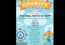 Two Brecon families organise charity match and funday for this Sunday!
