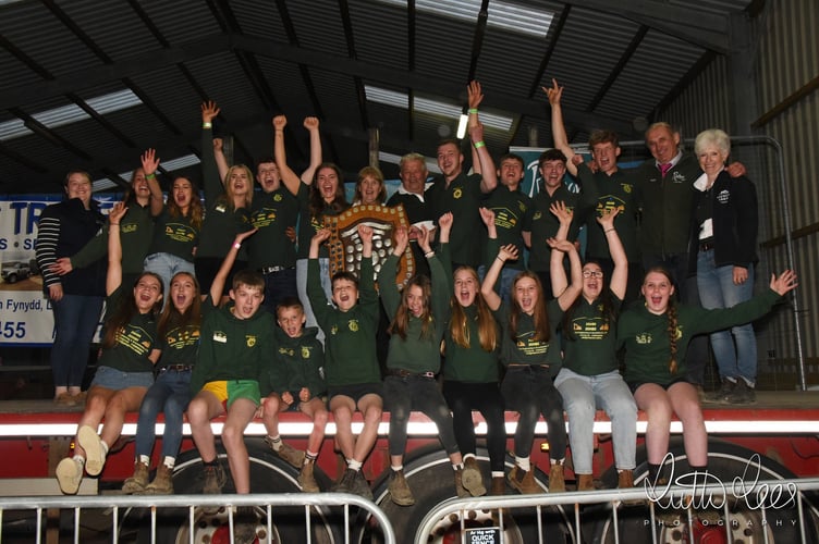 Aberedw YFC – winners of the 2025 Radnor YFC Rally