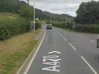 Motorcyclist Injured in A470 Crash