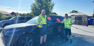 Charity car wash raises £720 for Tiny's prostate cancer fundraiser