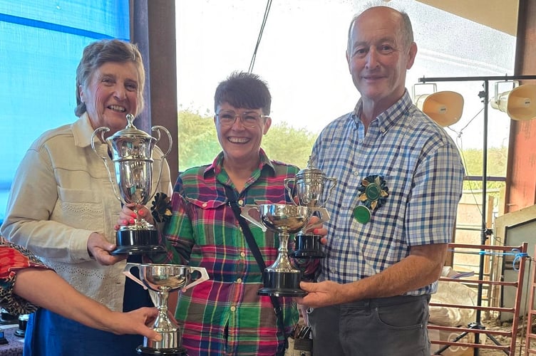 Sarah Brooks made a clean sweep of the Domestic Section Cups