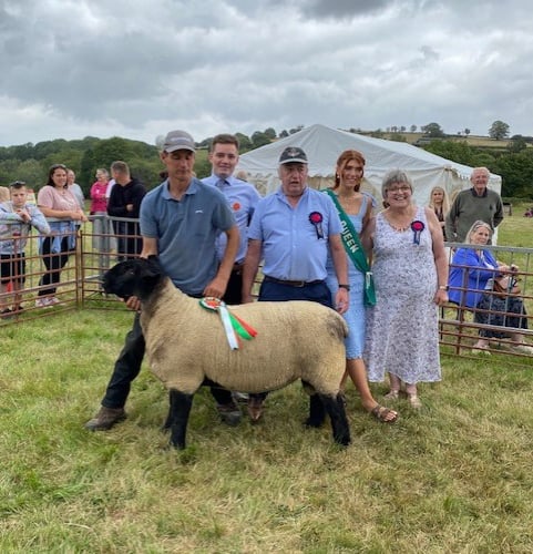 Supreme Champion Kevin Evans, Llanfechan