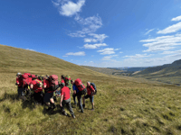 Neuadd Valley walker in need of help after suffering from heat
