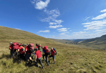 Neuadd Valley walker in need of help after suffering from heat