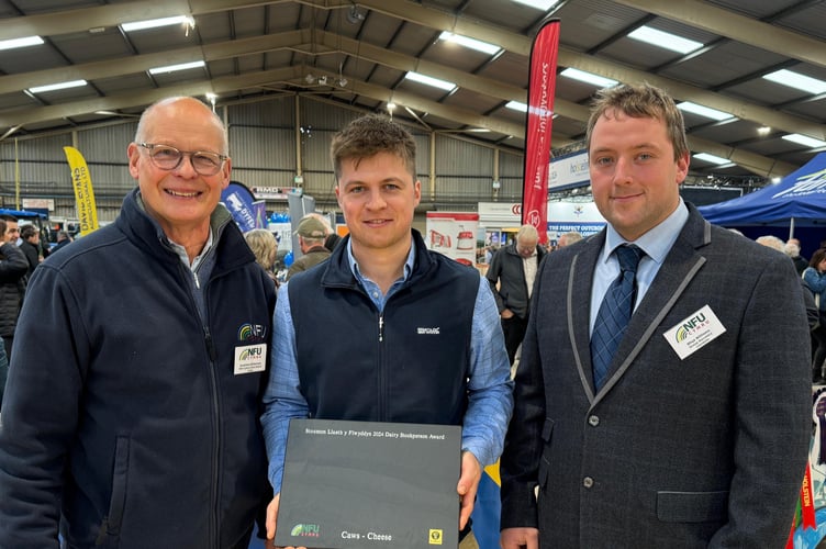 Last year's winner was William Davies from Clynderwen, Pembrokeshire
