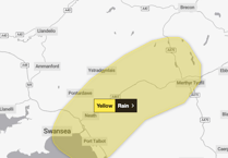 Rain warning for Swansea Valley and southern Bannau Brycheiniog