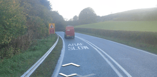 A40 closed near Sennybridge following collision