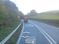 A40 closed near Sennybridge following collision