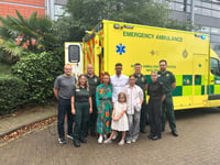 Cardiac arrest survivor reunited with lifesaving neighbours