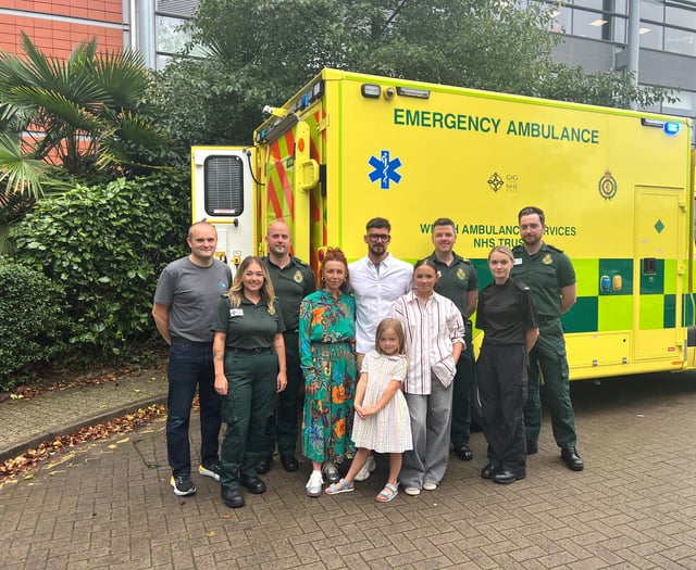 Cardiac arrest survivor reunited with lifesaving neighbours