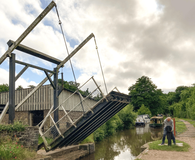 Pencelli Castle’s moat still guides canal 225 years on