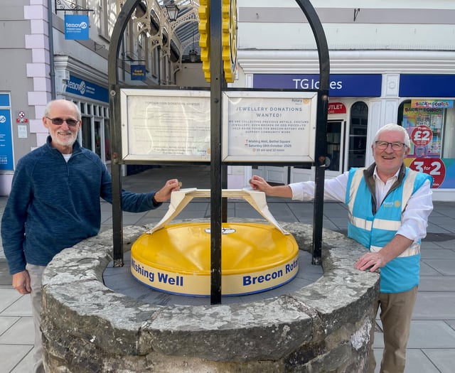 Brecon residents invited to donate leftover foreign coins