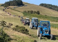 Record turnout for 25th Llanddewi Tractor Run