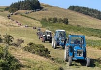 Record turnout for 25th Llanddewi Tractor Run