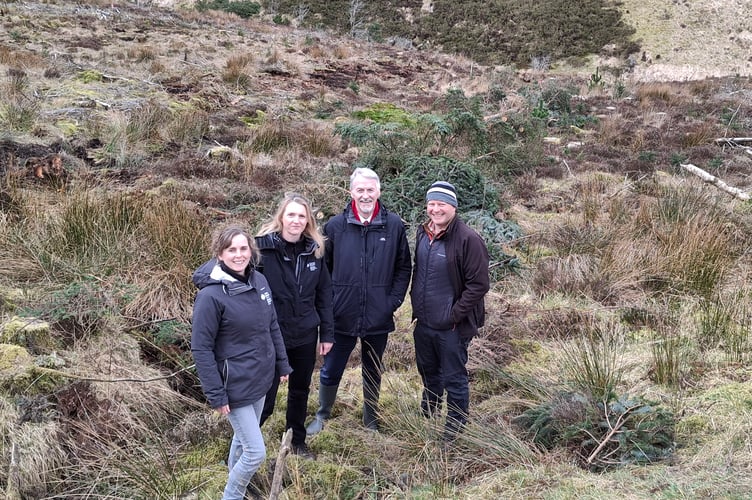 Deputy First Minister Huw Irranca-Davies paid a visit to the project