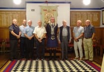 Mayor joins first Masonic Lodge open day in Llandrindod Wells