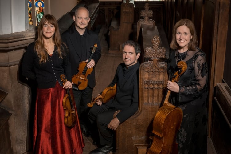 The Fitzwilliam String Quartet return as Ensemble in Residence at this weekend's Hay Music Festival