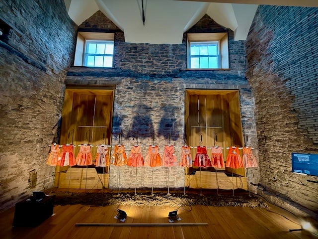 “Ungrievable Lives” by Caroline Burraway is on display at Hay Castle throughout September