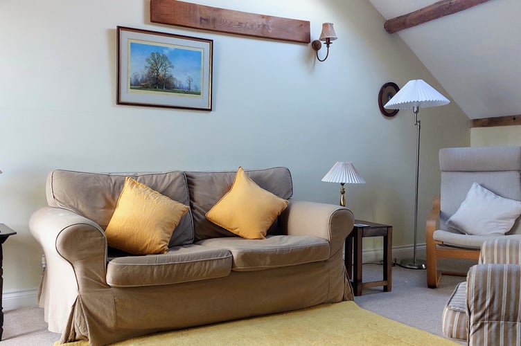 A Granary Cottage bedroom.