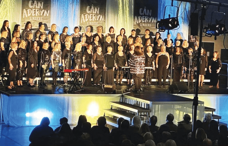 The Cân Aderyn Singers will perform at Clarence Hall, Crickhowell, for a Living with Dementia fundraiser