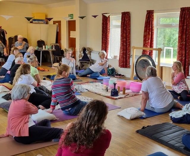 Aberhonndu Angels WI host inspiring Wellbeing Day