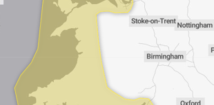 Wales issued with yellow weather warning for early next week