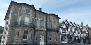Historic Powys town centre hotel goes up for sale