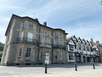Historic Powys town centre hotel goes up for sale