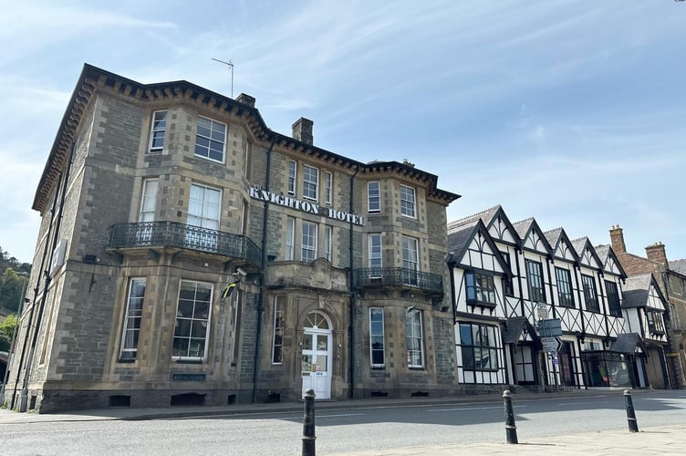 The Knighton Hotel on Broad Street, a Grade II-listed property dating back to 1867, is now on the market