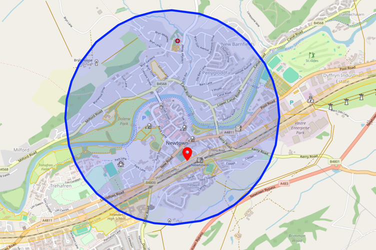 Newtown no-fly zone