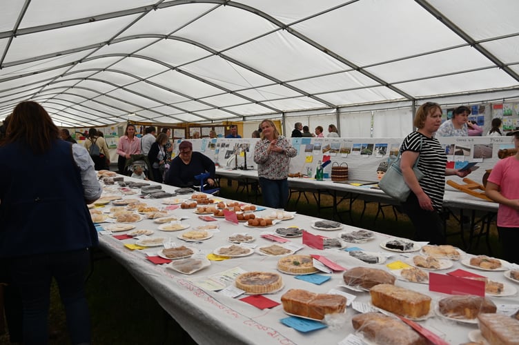 A range of entries in the Domestic & Handicraft Section