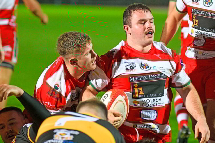Cameron Lewis scored a second half try for Llandovery