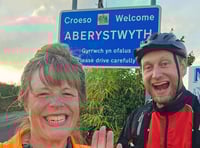Llanwrtyd fundraisers cycle 100 miles for community play park