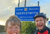 Llanwrtyd fundraisers cycle 100 miles for community play park