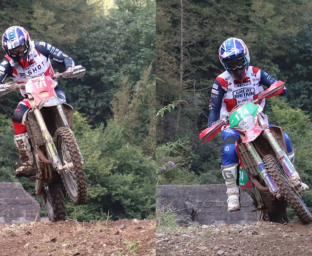 Local riders shine at international enduro event in Italy