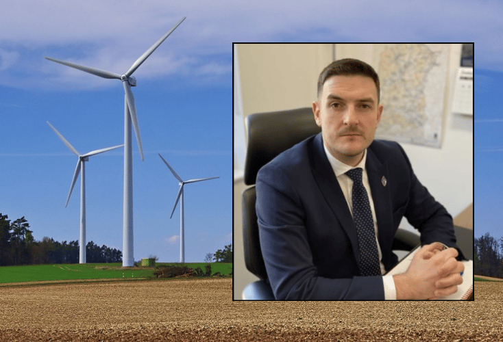James Evans MS & windturbines