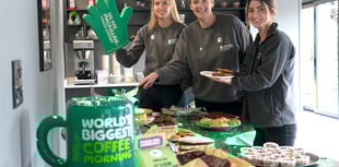 Mid Wales business group hosts Macmillan Coffee Morning