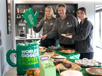 Mid Wales business group hosts Macmillan Coffee Morning