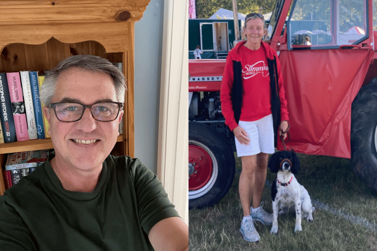 Local Slimming World consultants Bryan and Jo are helping members build lasting healthy habits