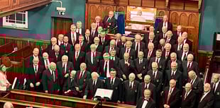 Joint Welsh male voice choir concert takes Llanidloes by storm