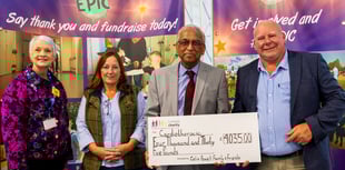 Colin’s party raises £4,000 for cardiac ward