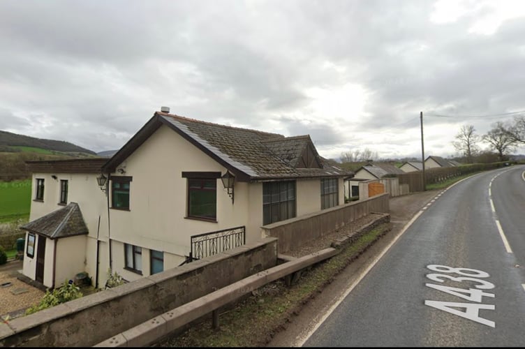 Beacons Edge holiday chalets near Bronllys, where plans to convert the properties into affordable homes have been rejected by Powys County Council