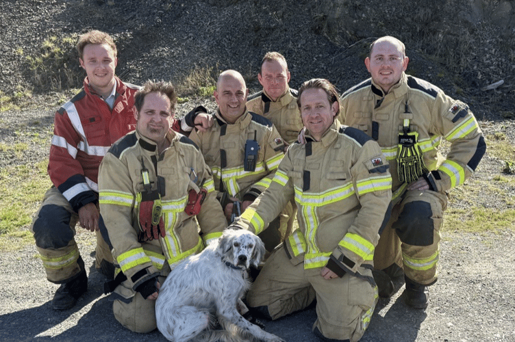 MAWW Fire and Rescue with dog Luca