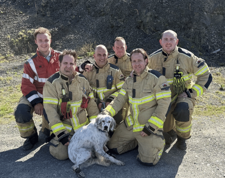 MAWW Fire and Rescue with dog Luca
